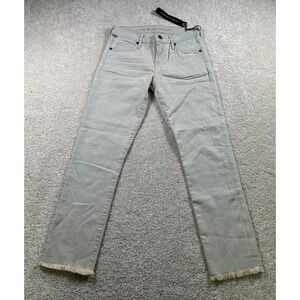 Citizens Of Humanity Avedon‎ Ultra Skinny Cut Off 25 Tan Imperial Jean Raw Hem